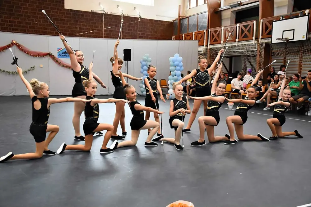 Első nagy sikerek a Kelebia Pereputty Egyesület mazsorett és gimnasztika csapatánál